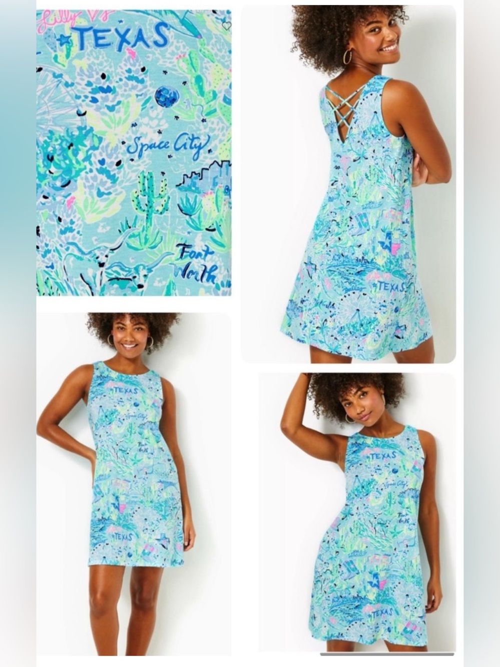 Lilly Pulitzer Lilly loves Texas Kristen dress